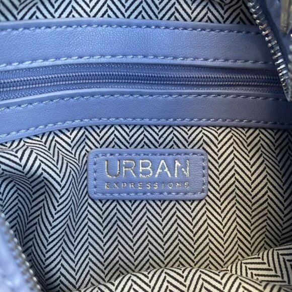 Urban Expressions🆕️Pleated Hobo Silhouette Bag - Picture 5 of 16